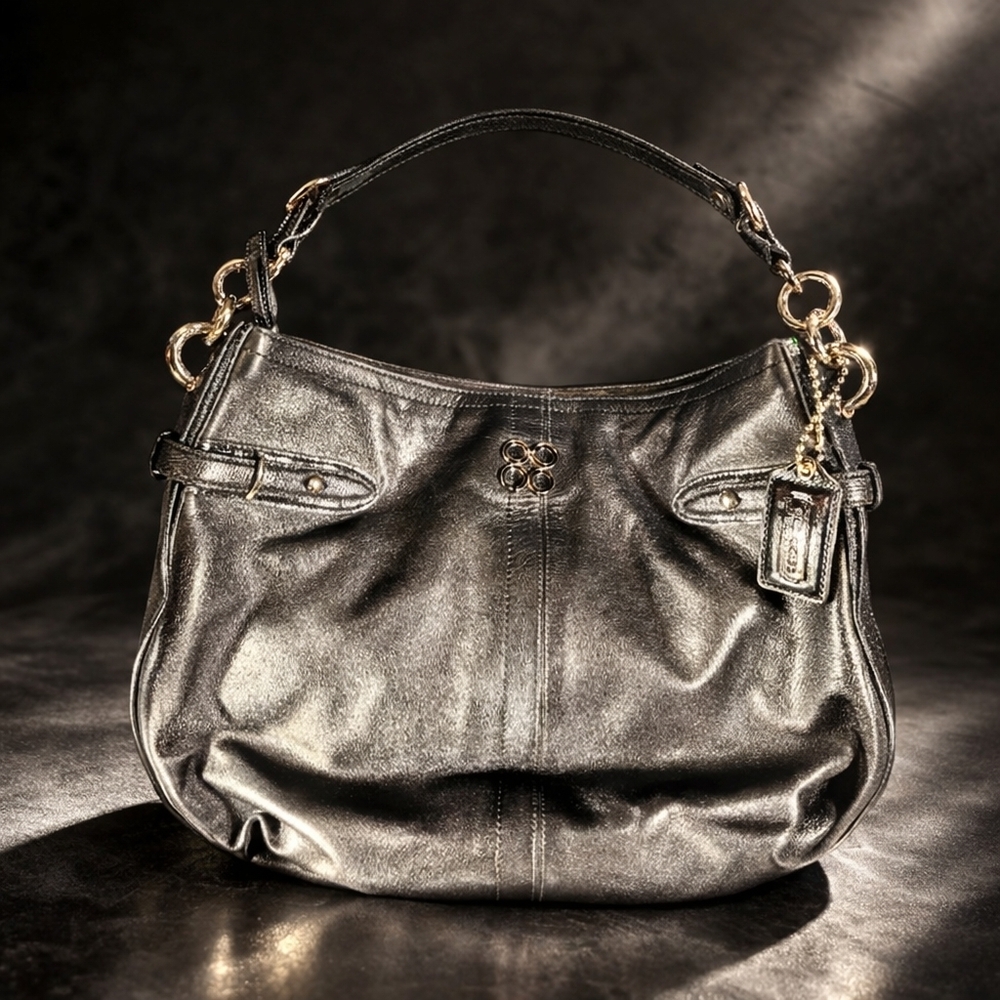 Coach Colette Black Shoulder Bag